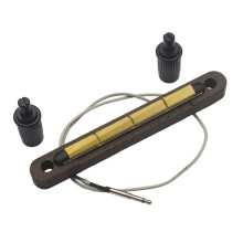 Gitarr Pickup Bar Bro Saddle för Gitarr Piezo Pickup Ombord Mikro-Typ Förstärkningssystem Instrument Tillbehör 4 Strängar