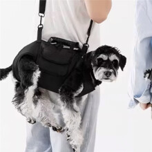 Liten Hund Helkroppsharnesk Pet Ryggsäck Andningsbar Katt Gå Sling Ideal