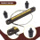 Guitar Pickup Bar Bridge Saddle for Guitar Piezo Pickup Onboard Micro Preamp System Instrument Accessory 6 String 3