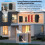 Wireless Doorbell Set with Multiple Combinations, Easy Installation, Long Range, LED, Waterproof Design, EU Plug 5