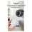 Digital Flip Timer Count /Down 3-Level Volume Rechargeable Magnetic Kitchen Timer for Home School Study White 7