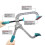 Manual Diamond Mesh Puller Window Screen Leveling Pliers Tensioner Clamp Tool for Wire Mesh Installation Stretching 4