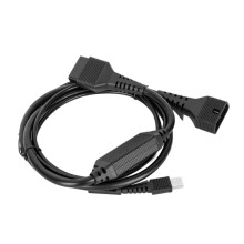 DOIP-Anschlusskabel, 16-Poliger Adapter, Unterstützt DOIP-Protokolle für Fahrzeuge mit PRO V TT ACE DBScar VII CRP919E BT-Diagnosescanner