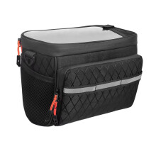 Bicycle Front Bag Multifunctional Insulated Touchscreen Bicycle Basket Bike Handlebar Bag Bike Accessorie