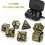 Rechargeable LED Electronic Dice Set with Charging Box 7 PCS Polyhedral DND Dices 3