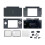 For  NDS Lite/NDSL Full Housing Shell Transparent Replacement Complete Case with Buttons Repair Kit A 1