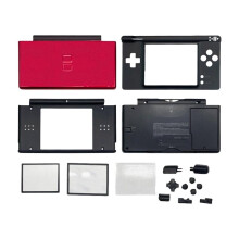Pour NDS Lite/pour NDSL Coque de Remplacement Transparente Complète avec Boutons Kit de Réparation D