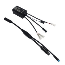 6V Lamp Group Adapter Cable for Bafang and for 8Fun Drive Enhance Your E Bike Lighting System with Integrated Modules