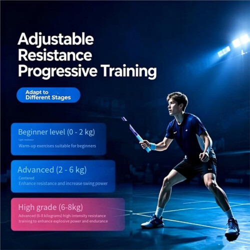 Adjustable Badminton Swing Power Trainer,Badminton Correct Action Trainer,Assistive Device Smash Technique Correction 2