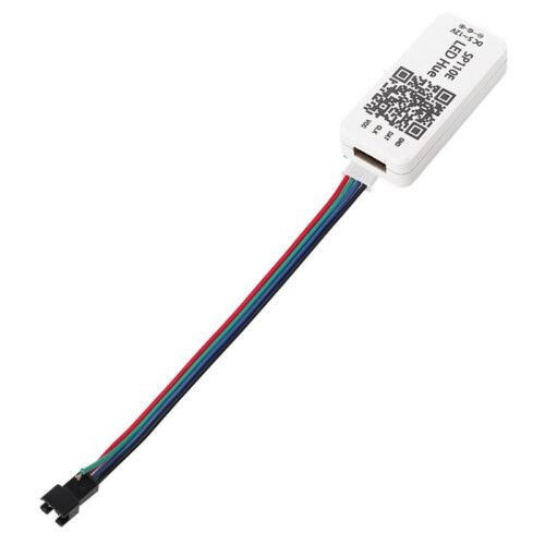 SP110E   Controller for 5-24V WS2811/WS2812B RGB LED Strips -  Music Sync App Control