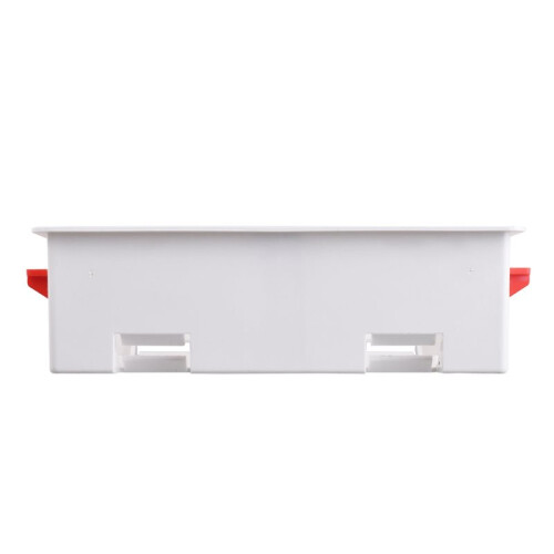 2pcs UK Standard 2x4/2x5cm Drywall Back Box - Concealed Socket &  Junction Box for Wall Installation 2