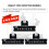 Replacement Extruder LED-Light Board for  Kobra 3: 3 PCS Toolhead Hotend  Module with Cables 5