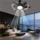 Ceiling Fan with Light E27 52CM Fan Light with Remote Control Super Quiet Socket Ceiling Fan for Home Lighting 6