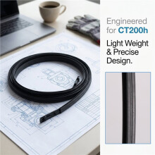 Moulure de Finition Latérale Gauche pour Toit, D'Eau, Référence 75556-76010 (7555676010), pour CT200h (2011-2017), Guide D'Eau de Toit,