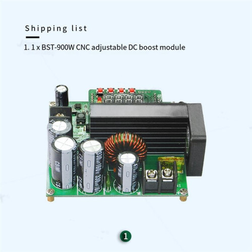 BST900W - Boost Converter 120V10A Step  Module with LCD Display Voltage Transformer Regulator for DIY Projects 2