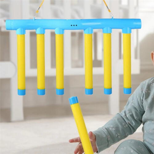 Catching Sticks Game Reflex Trainer 3 Adjustable Speeds Remote Control Stick Drop Game Hand Eye Coordination Training B 2