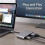 Hub USB-C 4 em 1 com Adaptador Multiportas USB-C para , VGA e AV Digital Tipo-C 4