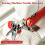4 Pcs Sewing Machine Needle Threader with Seam Ripper, 4 in 1 Automatic Needle Threading Tool with Magnifier & Ruler 1