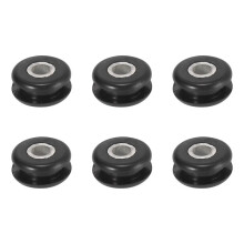 6 Stück Motorrad-Tankhalterungen Aus Gummi für Flache Seiten, Teilenummern 11447 & 5775, Passend für Davidson Softail 1984-1999
