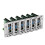 PiRack-M6F Multi-Node Server Cluster Kit 2U Rack Mount Kit for Raspberry Pi 4/5 Multi-Node Server Cluster 3
