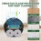 6 Pcs Main Brush for    405 Combo / 505 Combo Sweeping Machine Accessories 4