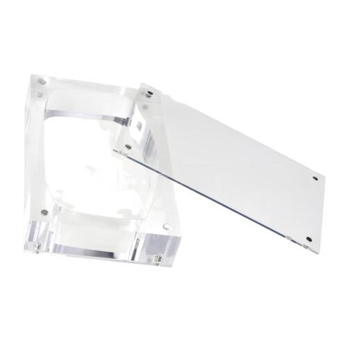 High Transparency Acrylic Magnetic Cover Console Storage Box for Gameboy Advance , Clear Dustproof Display Protective