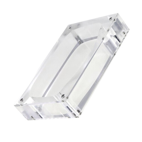 High Transparency Acrylic Magnetic Cover Console Storage Box for Gameboy Advance , Clear Dustproof Display Protective 2