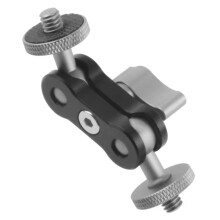 Super Clamp Mount Magic Arm 1/4" Screw Adapter for DSLR Tripod Phone Light Monitor External Bracket