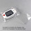 High Transparency Acrylic Magnetic Cover Console Storage Box for Gameboy Advance , Clear Dustproof Display Protective 5