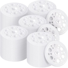 1.77 Inch/ 45mm Plastic Washers Foam Board Insulation for Fixing and Fastening Rigid Foam Insulation Board Panels 500pcs