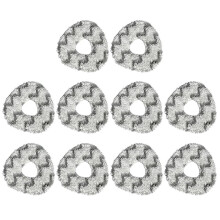 10PCS Vacuum Mop Cloth for  J4 J3 Vacuum Cleaner Replacement Washable Mop Pad Parts