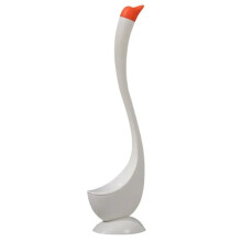 Juego de Cepillo de Inodoro con Mango Largo en Forma de Cisne con Soporte, Cerdas Densas, Herramienta de Limpieza de Baño con Diseño de Dibujos
