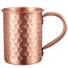400ml Moscow Mules Mug Stainless Steel Handmade Long-Lasting Cocktail Cup for Home Bar Drinkware Gift