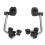 7/8" 22mm Universal Motorcycle Windshield Mount Bracket Handlebar Wind Screen Clamp 5