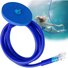 Swimming Snorkel, Underwater Breathing Tube with Float , 118.11 Inch Swim Breathing Pipe for Adult Diving