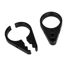 2Pcs 1.5" Dual Clutch Cable Brake Clamp for 1.5" Handlebars 1-1/2" Cable Hole