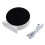 LED Digital Desk Clock with Multi-Color Ambient Light, Auto Dimmable Desktop Timer with Week Date Display & USB Cable 6
