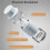 Ceramic Core Small Pill Crusher Fine Powder,Manual Pill Grinder for Elderly & Pets, for Arthritic Hands EU Plug 3