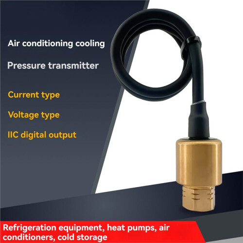 Druksensor voor Airconditioningkoeling 12 Bar, Druktransmitter voor Warmtepompen in HVAC-Koelsystemen 1