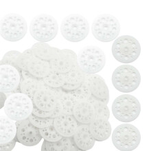 1,77 Inch/45 mm Plastic Ringen voor Het Bevestigen van Isolatieplaten van Schuim, 100 Stuks
