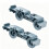 2-Pack WD28X27241 Interchangeable Carrier Roller Kit Durable Lower Rack Wheel Fit for GE Dishwashers 3