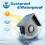 800M Long Range Solar Wireless Motion Sensor & Detector with Portable Receiver Alarm Detector and  Design 5
