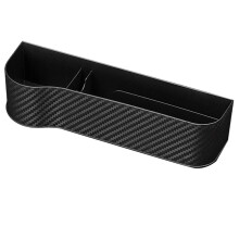 Car Crevice Storage Box Organizer Multi-Functional Car Storage Box for Phone Keys Wallet Coins Drinks Left