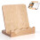 Scalloped Wooden Cookbook Stand with Removable Cutting Board for Kitchen Use 2