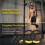 Gymnastics Rings Set with Adjustable Straps for Home and Gym Strength Training 8