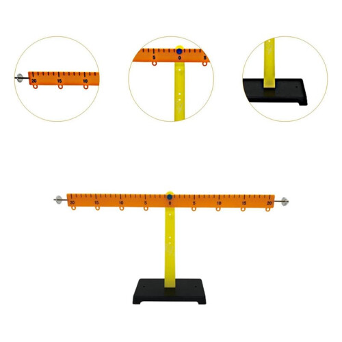 Hook Code Ruler Balance Scale for Primary Physics Experiments 1