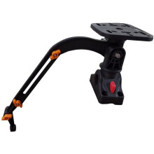 Soporte Ajustable de Nailon para Kayak con Soporte de 360 Grados para Sonda de Pesca y Transductor de
