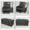 Organizer for Car Trunk with Cooler, Ventilated Shoe Compartment, 2-Layer Storage Bag  Accessories 5