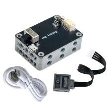 MOC Rechargeable 9V Battery Box Power Output Support M/L/XL Motor Forward/Reverse Control for Building Block