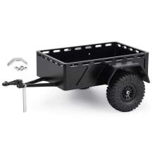 Kleine Aluminium Aanhanger voor 1/30 RC Crawler voor Axial SCX30 Bronco Upgrade-Onderdeel